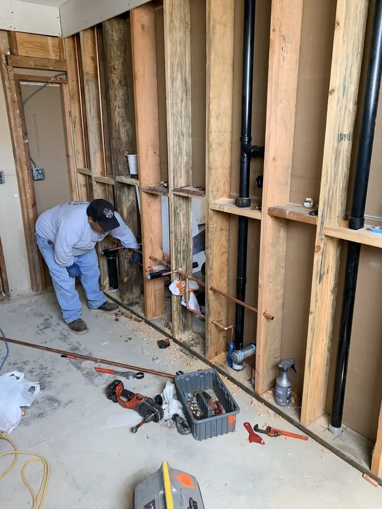 Commercial rough-in plumbing for Water Heater Replacement in Windmill Ranch Estates